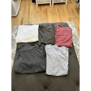 Express Men's 4 + 1 lucky T-Shirt Bundle: Stretch Crew‎ Neck Soft Casual XL